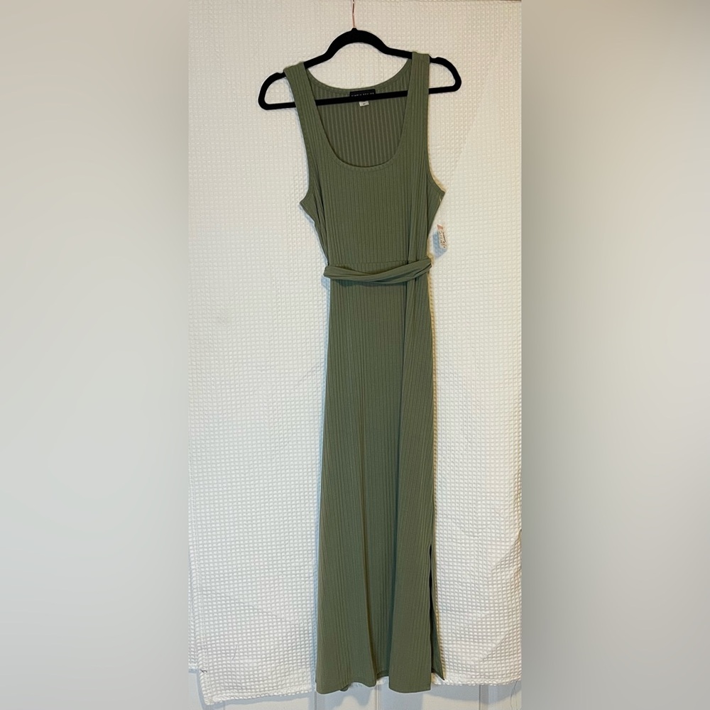 Simply Styled Petite Sage Green Sleeveless Maxi Dress XLP NWT